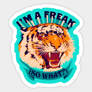 Freak Sticker